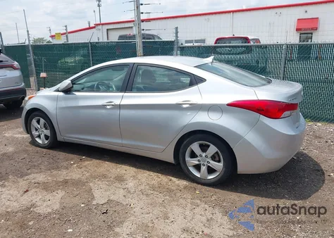 2012 Hyundai Elantra Gls/Limited из США, поврежденный, VIN 5NPDH4AE0CH062002